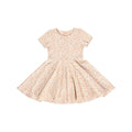 Sweetheart Twirl Dress | Organic Cotton Jersey - Sunset Meadow - The7Letter