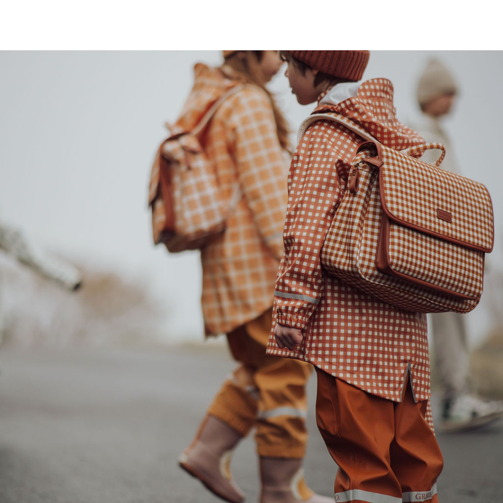 Satchel Backpack | Sienna Gingham - The7Letter