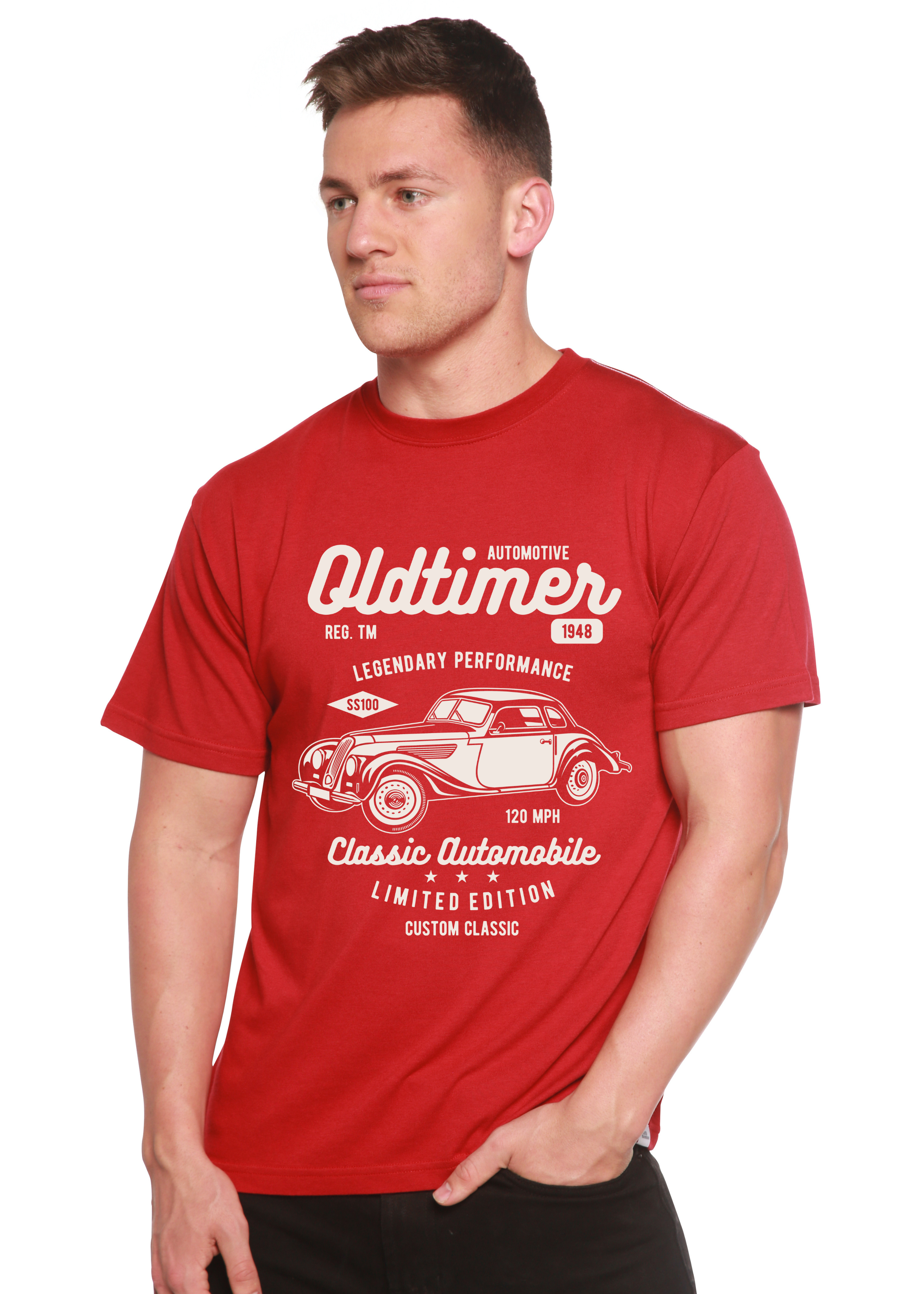 Oldtimer Spun Bamboo® Men's Bamboo Viscose/Organic Cotton Short Sleeve Graphic T-Shirt - The7Letter