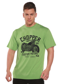 Chopper Custom Motors Men's Bamboo Viscose/Organic Cotton Short Sleeve Graphic T-Shirt - The7Letter