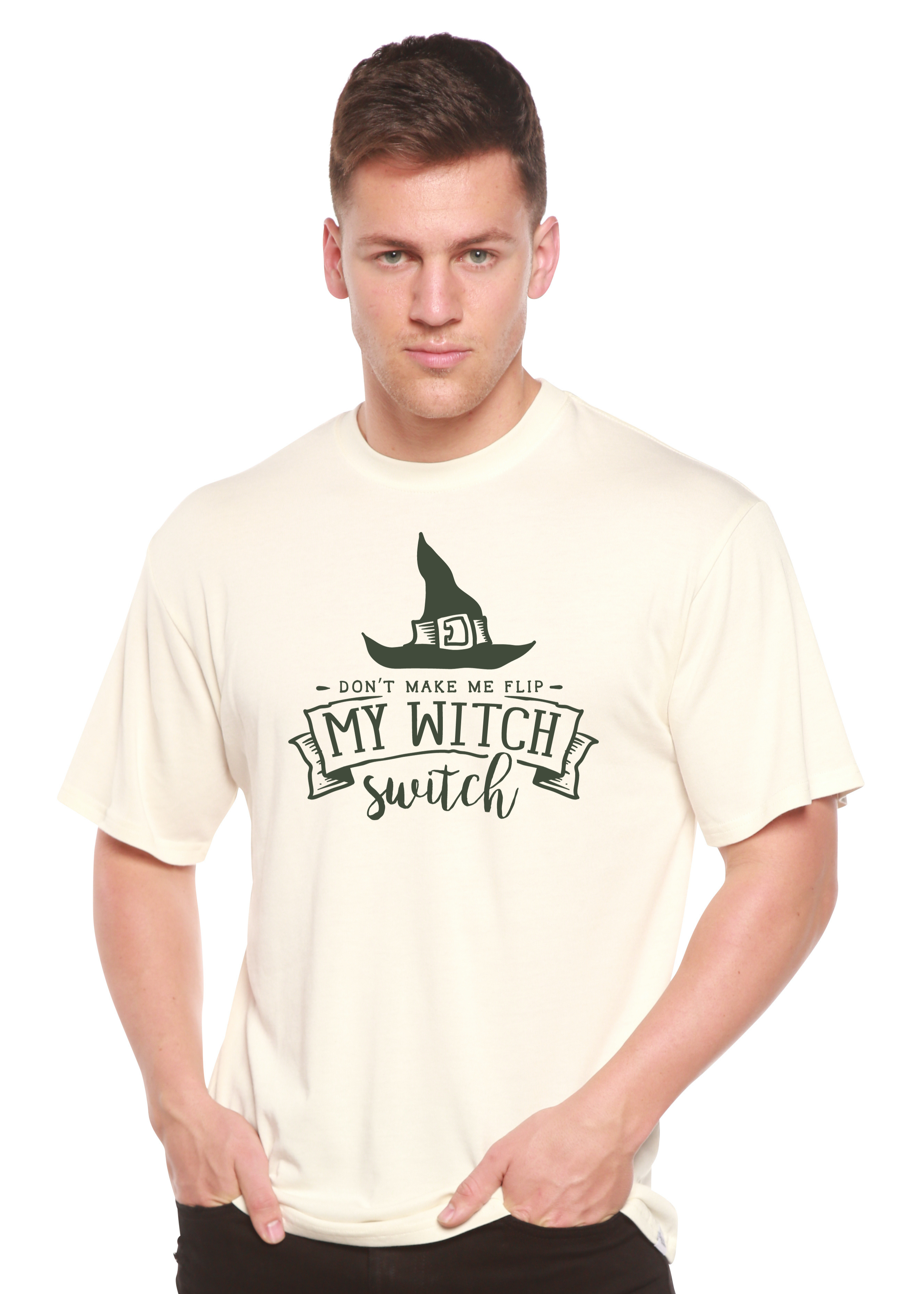 My Witch Unisex Bamboo Viscose/Organic Cotton Short Sleeve Graphic T-Shirt - The7Letter