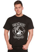 Ride Till Death Spun Bamboo® Men's Bamboo Viscose/Organic Cotton Short Sleeve Graphic T-Shirt - The7Letter