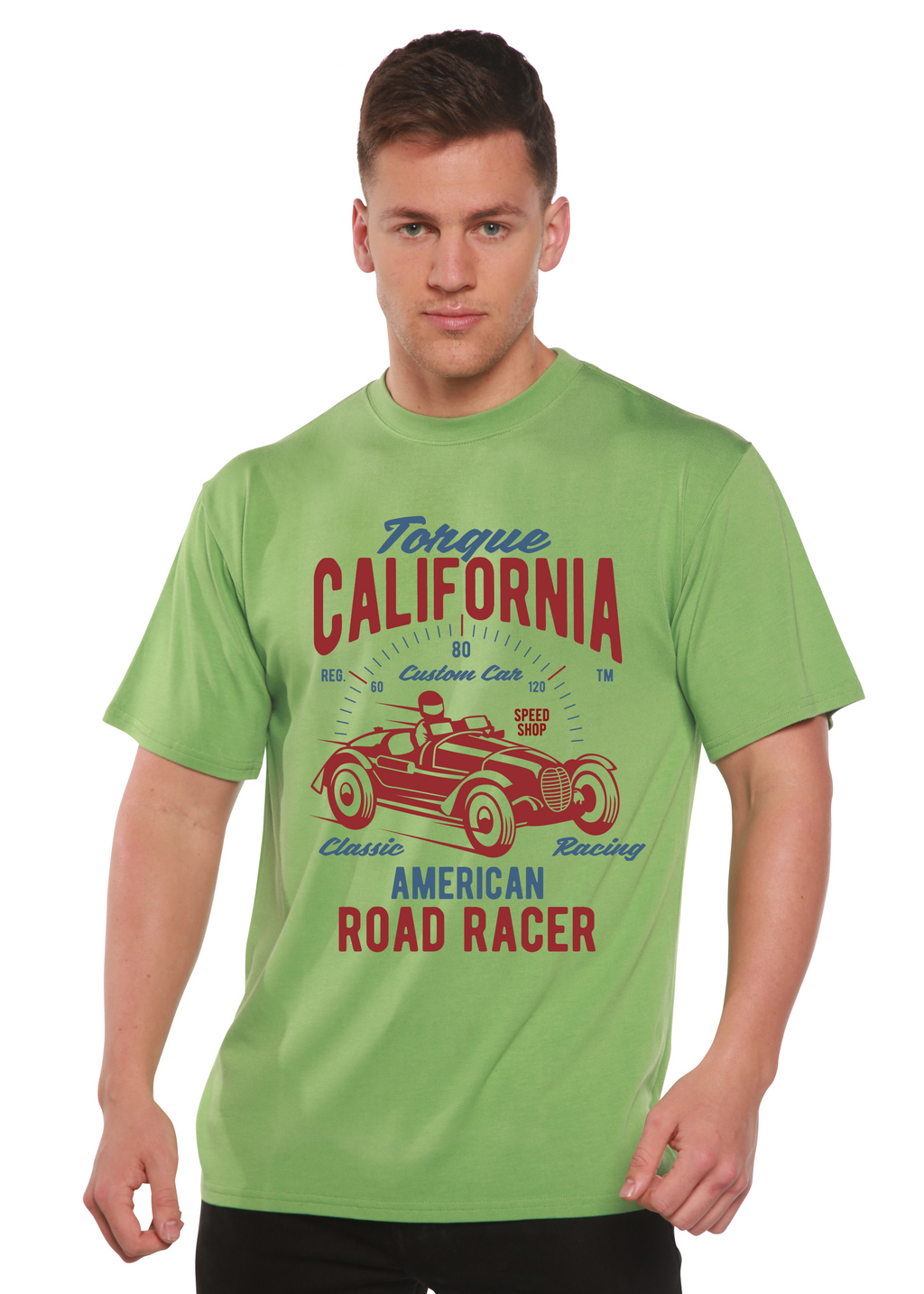 Torque California Spun Bamboo® Men's Bamboo Viscose/Organic Cotton Short Sleeve Graphic T-Shirt - The7Letter