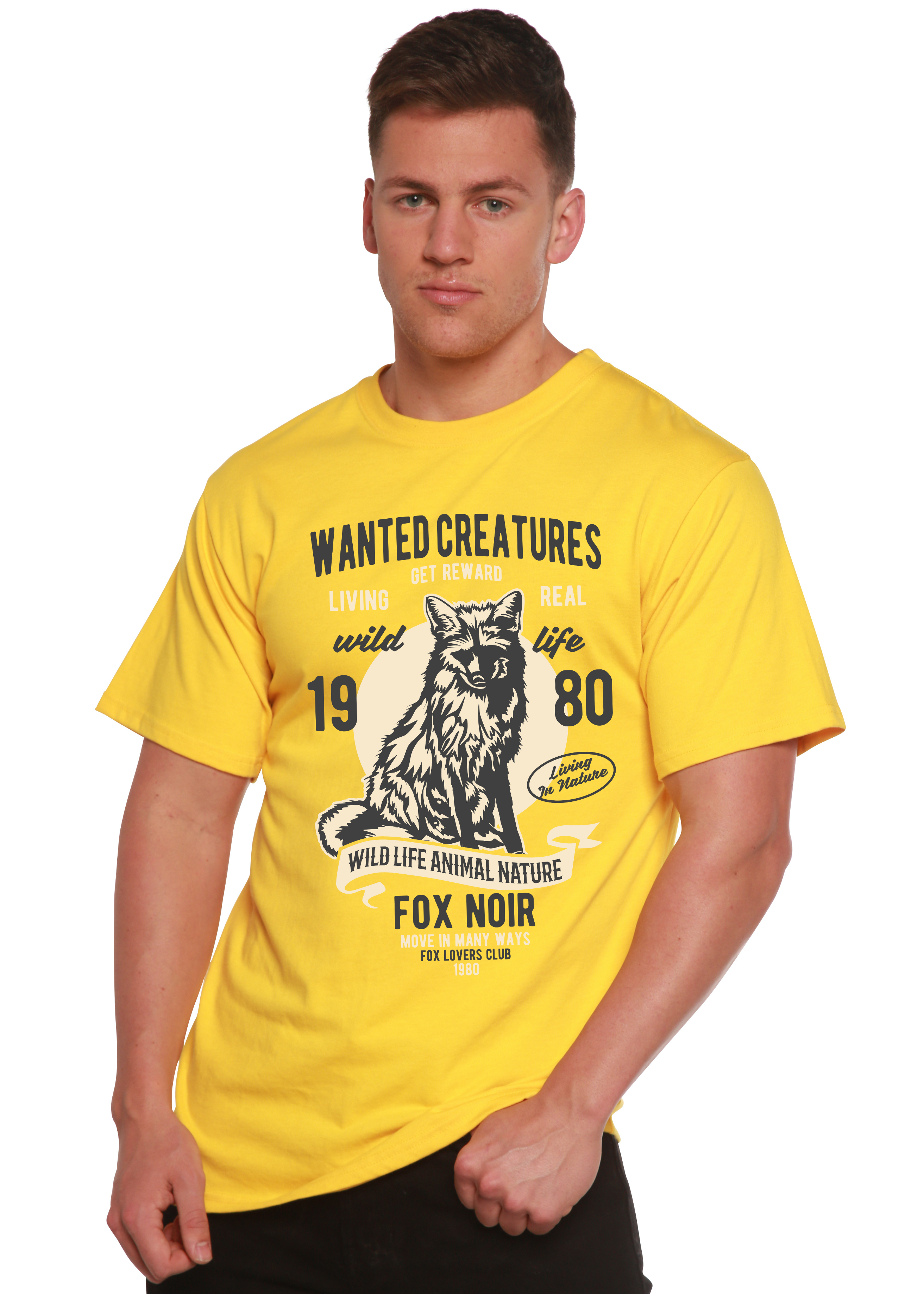 Wanted Creature Spun Bamboo® Men's Bamboo Viscose/Organic Cotton Short Sleeve Graphic T-Shirt - The7Letter
