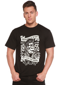 Rockabilly Night Spun Bamboo® Men's Bamboo Viscose/Organic Cotton Short Sleeve Graphic T-Shirt - The7Letter