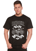 Rider Spun Bamboo® Men's Bamboo Viscose/Organic Cotton Short Sleeve Graphic T-Shirt - The7Letter