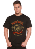 The Dirty Wheel Spun Bamboo® Men's Bamboo Viscose/Organic Cotton Short Sleeve Graphic T-Shirt - The7Letter