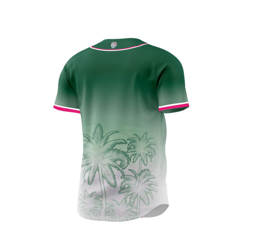 Maillot officiel Serie de Gigantes Estrellas Orientales 2024 - Vert Kelly/Blanc