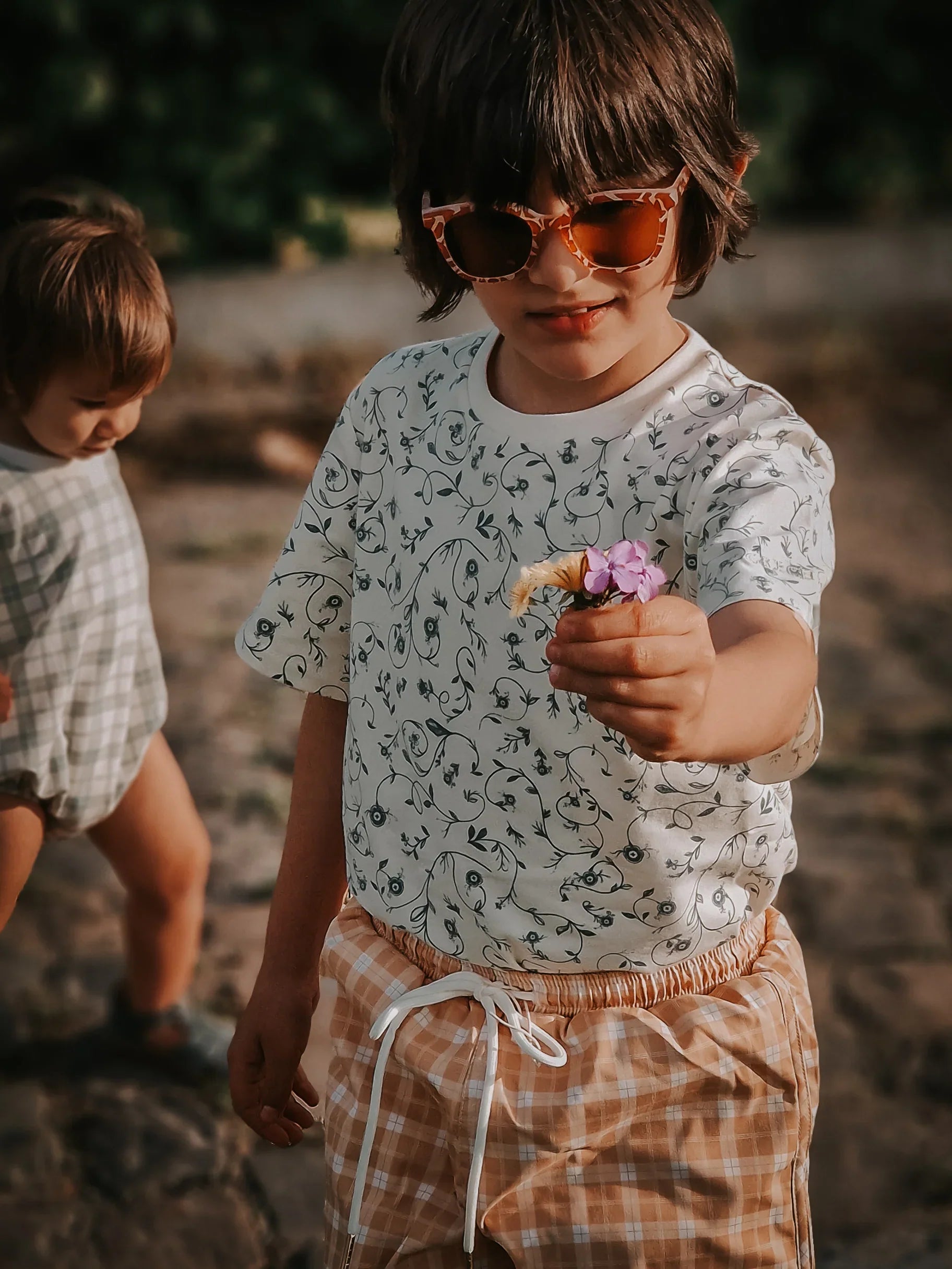 Classic Wayfarer Sustainable Sunglasses | Bio-Based · Bendable · Polarized | Child | 3-8 Y - The7Letter