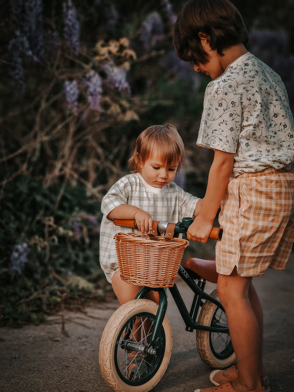 Swim Trunks | UPF + Recycled - Buckwheat Plaid - The7Letter