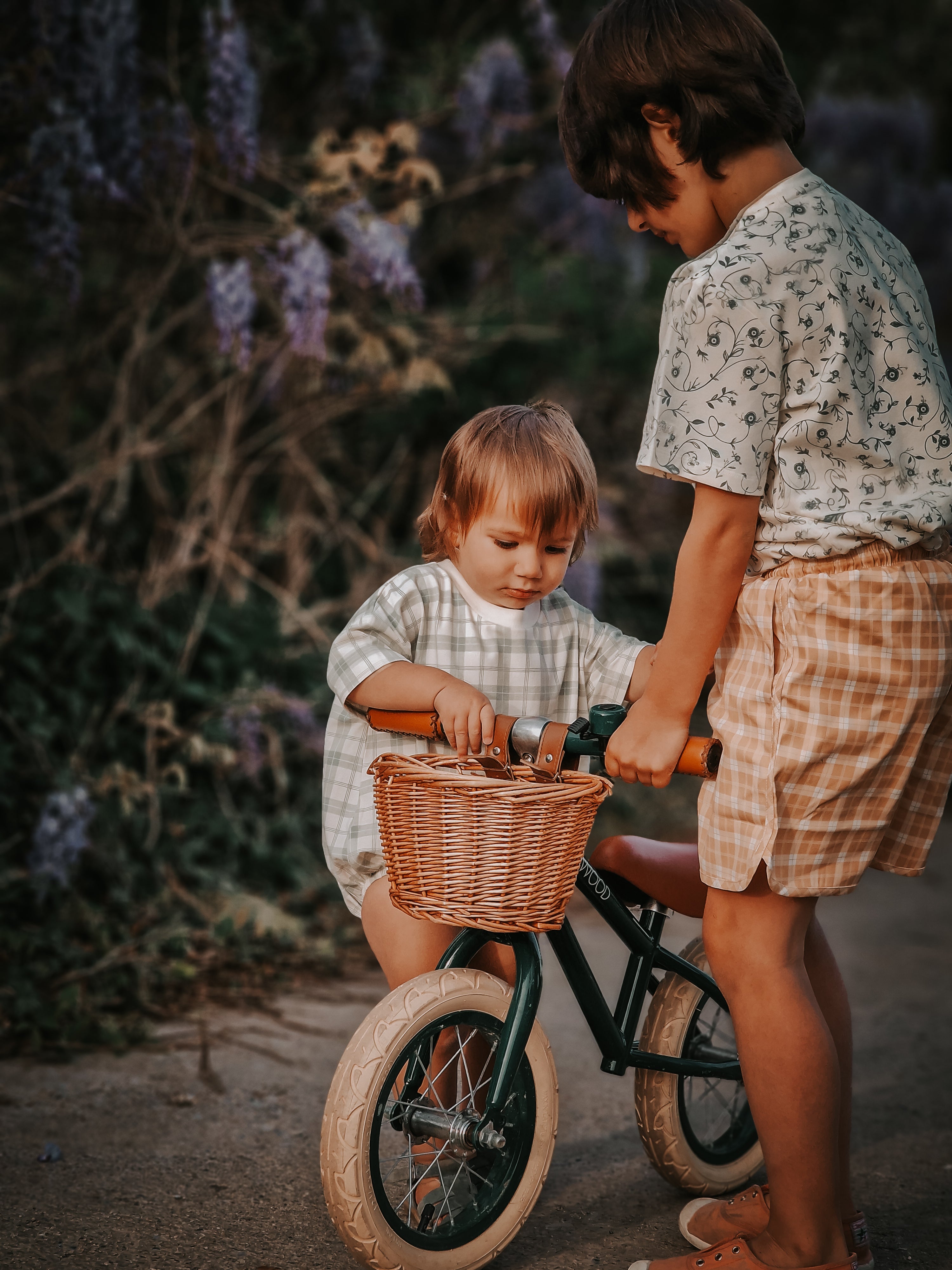 Swim Trunks | UPF + Recycled - Buckwheat Plaid - The7Letter