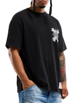 T-shirt "Memory Lane" - Noir vintage