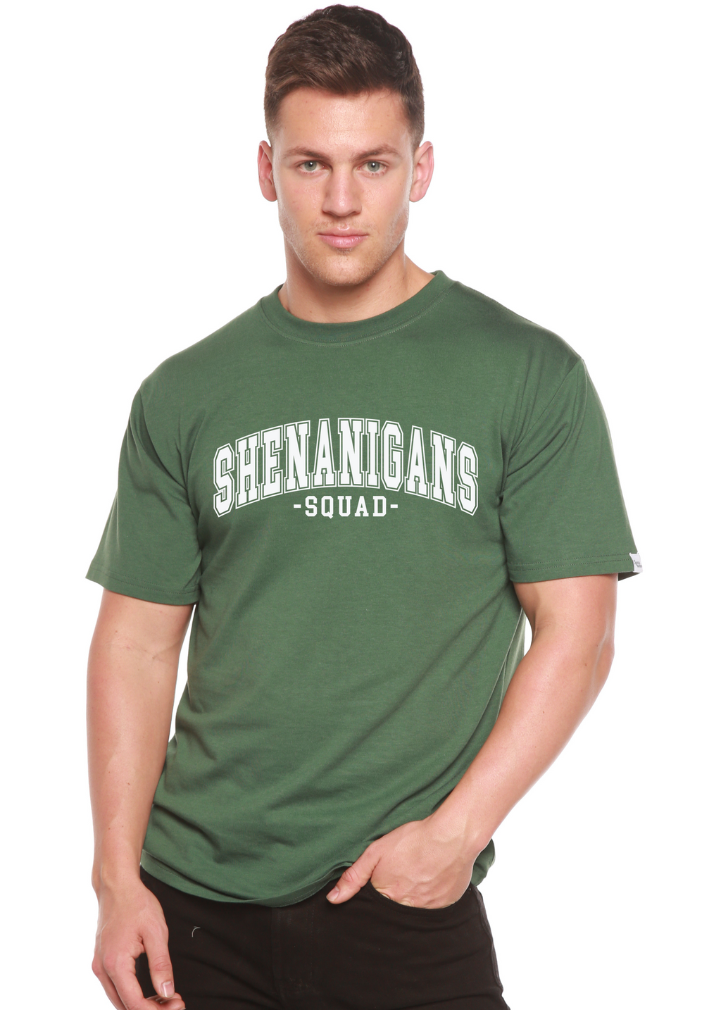 Shenanigans Squad Unisex Bamboo/Cotton Graphic T-Shirt - The7Letter