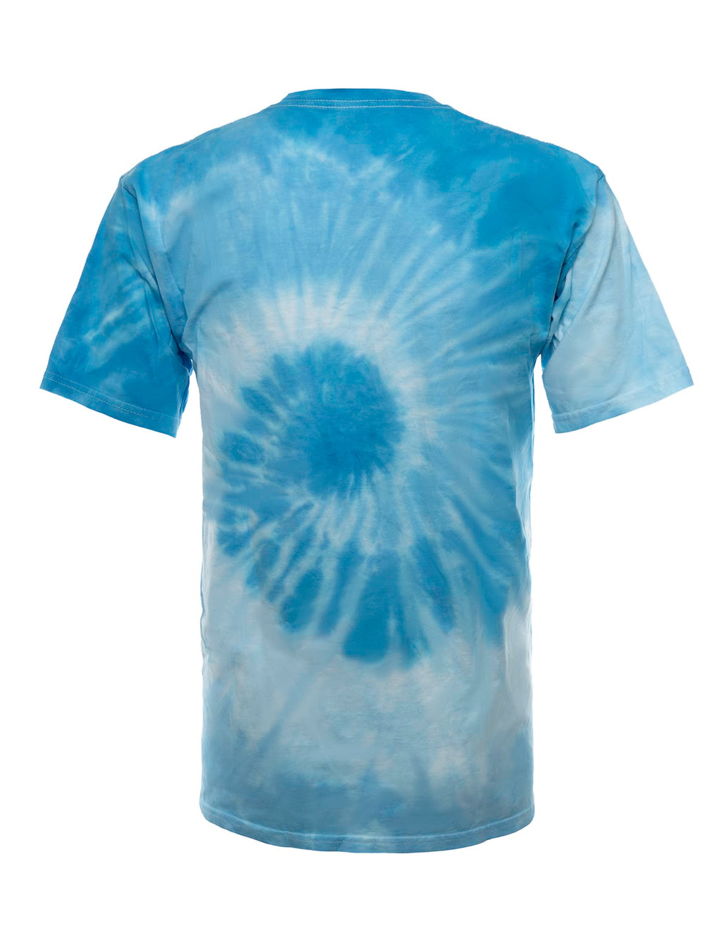 Sky Multi Spiral Tie ﻿Dye - The7Letter