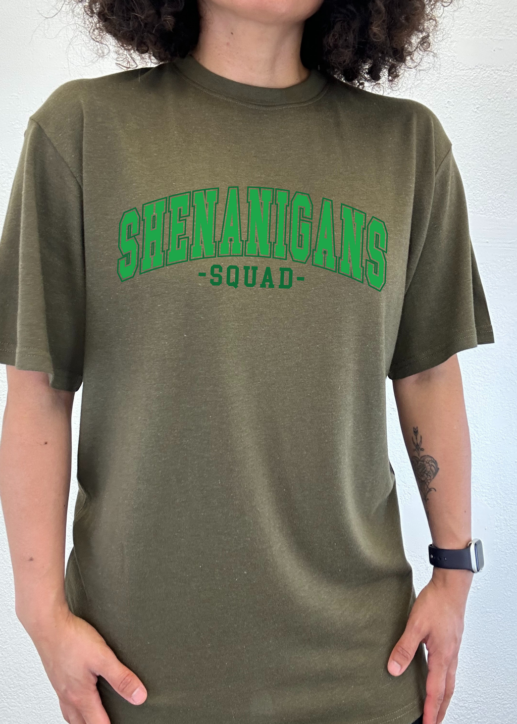 Shenanigans Squad Unisex Bamboo/Cotton Graphic T-Shirt - The7Letter