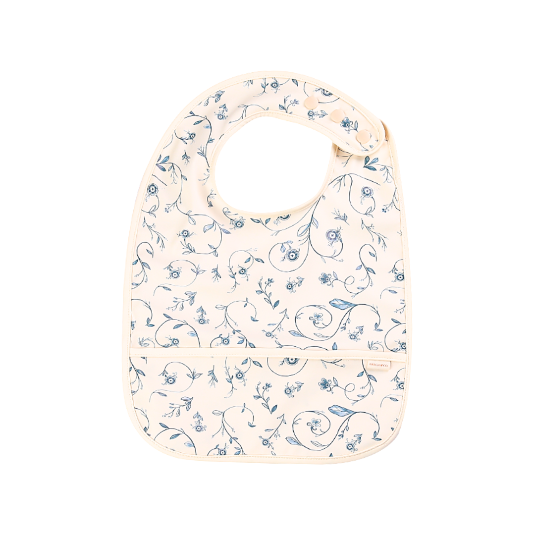 Basic Bib | Scandi Floral - The7Letter