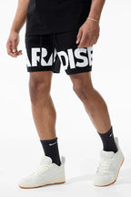 Jordan Craig Paradise Retro Strickshorts - Schwarz