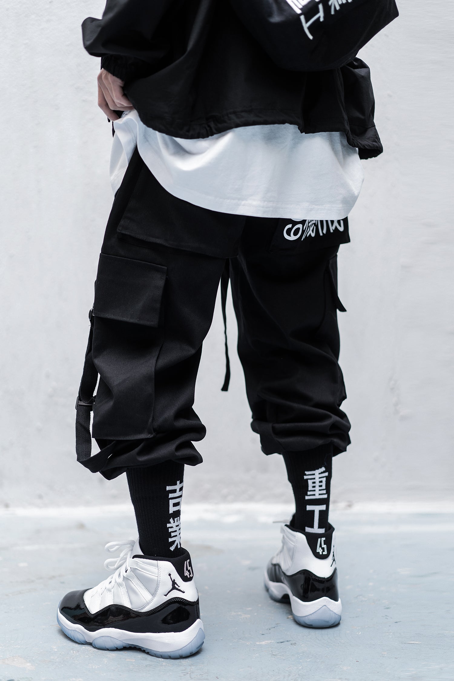 HiP5 Black 09 I-Tech Cargo Pants