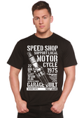 Spark Plug Spun Bamboo® Men's Bamboo Viscose/Organic Cotton Short Sleeve Graphic T-Shirt - The7Letter