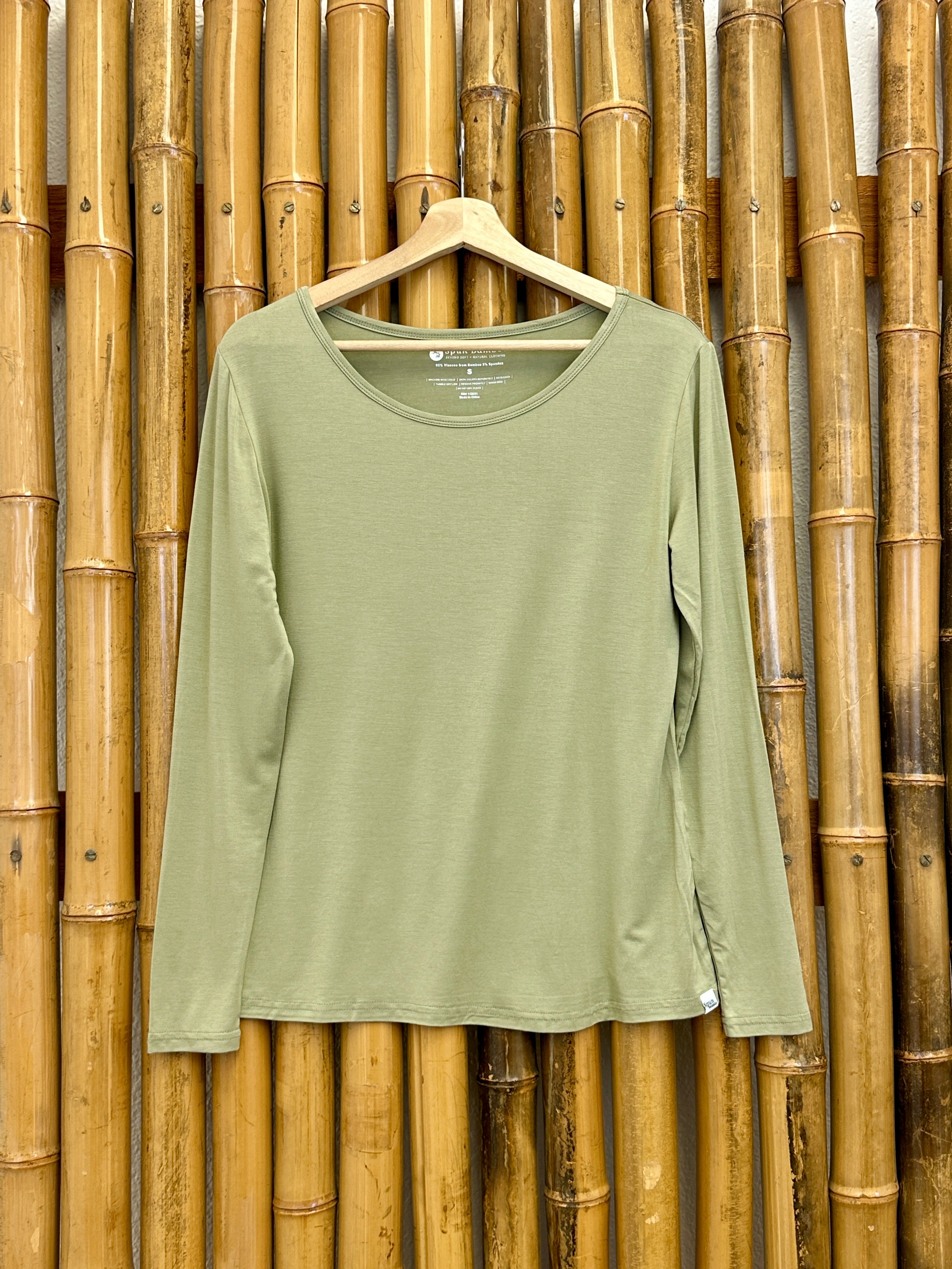 Women's Bamboo Lounge Long Sleeve T-Shirt - The7Letter