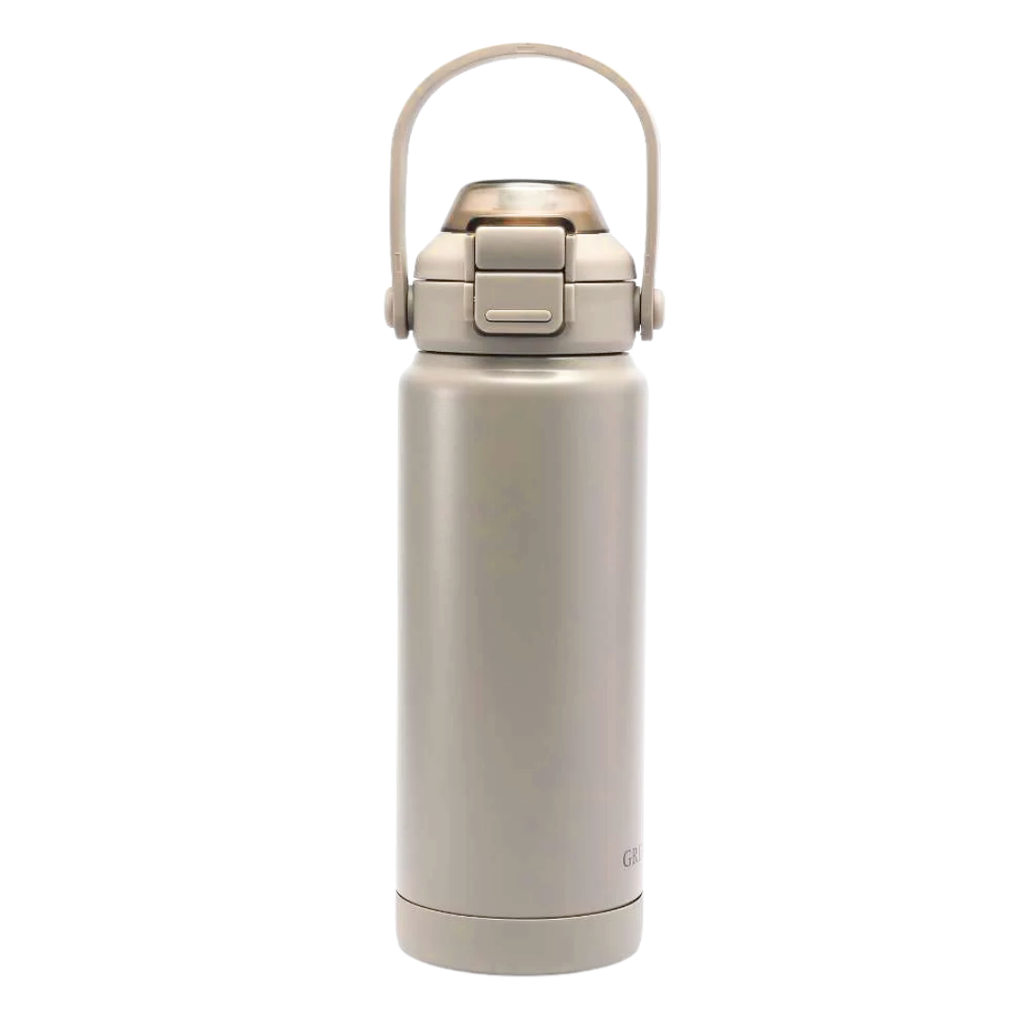 Sip + Chug 2 in 1 Thermo Water Bottle 24 oz. | Fog - The7Letter