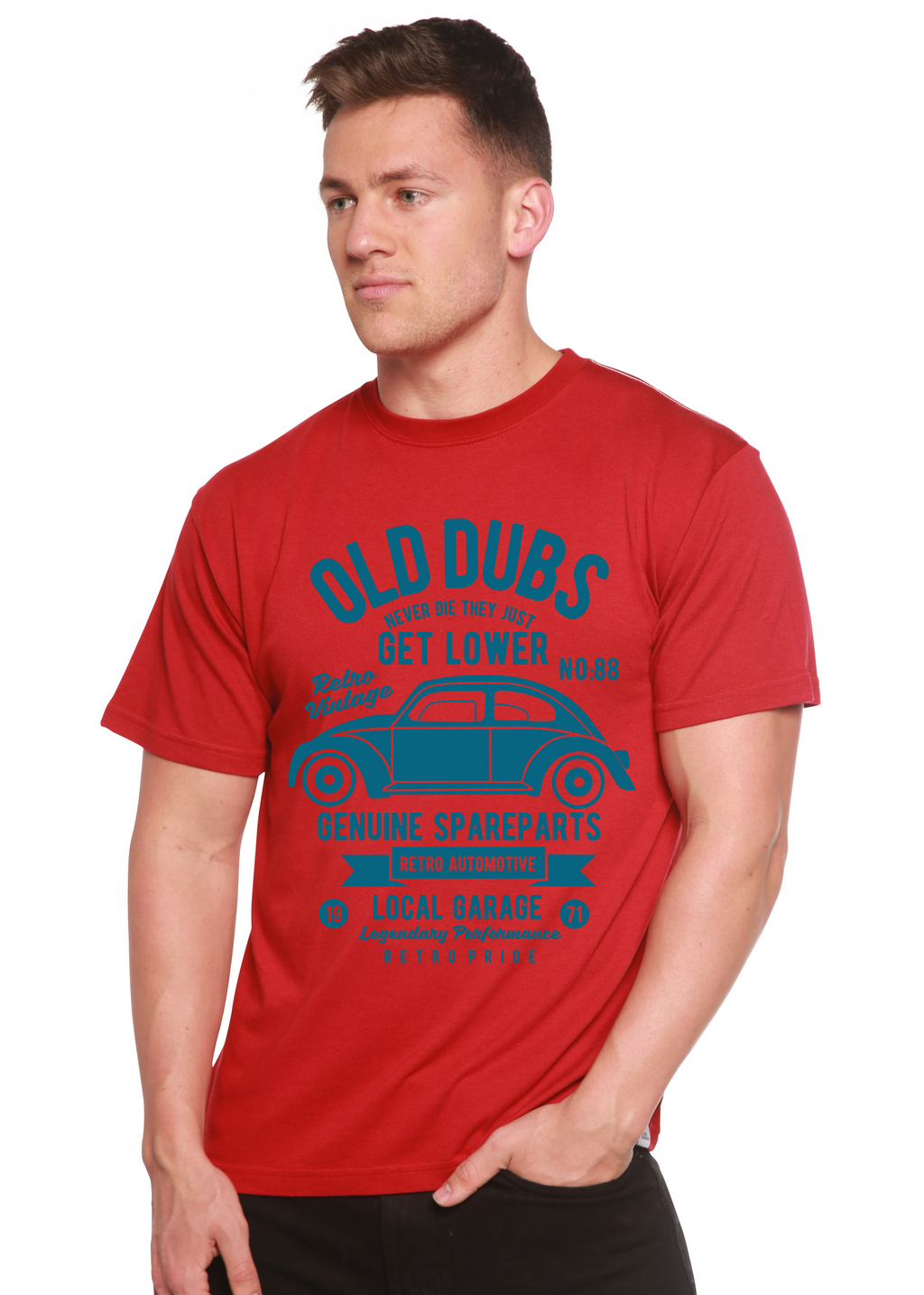 Old Dubs Spun Bamboo® Men's Bamboo Viscose/Organic Cotton Short Sleeve Graphic T-Shirt - The7Letter