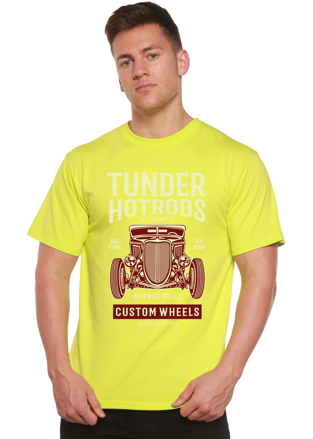 Thunder Hot Spun Bamboo® Men's Bamboo Viscose/Organic Cotton Short Sleeve Graphic T-Shirt - The7Letter