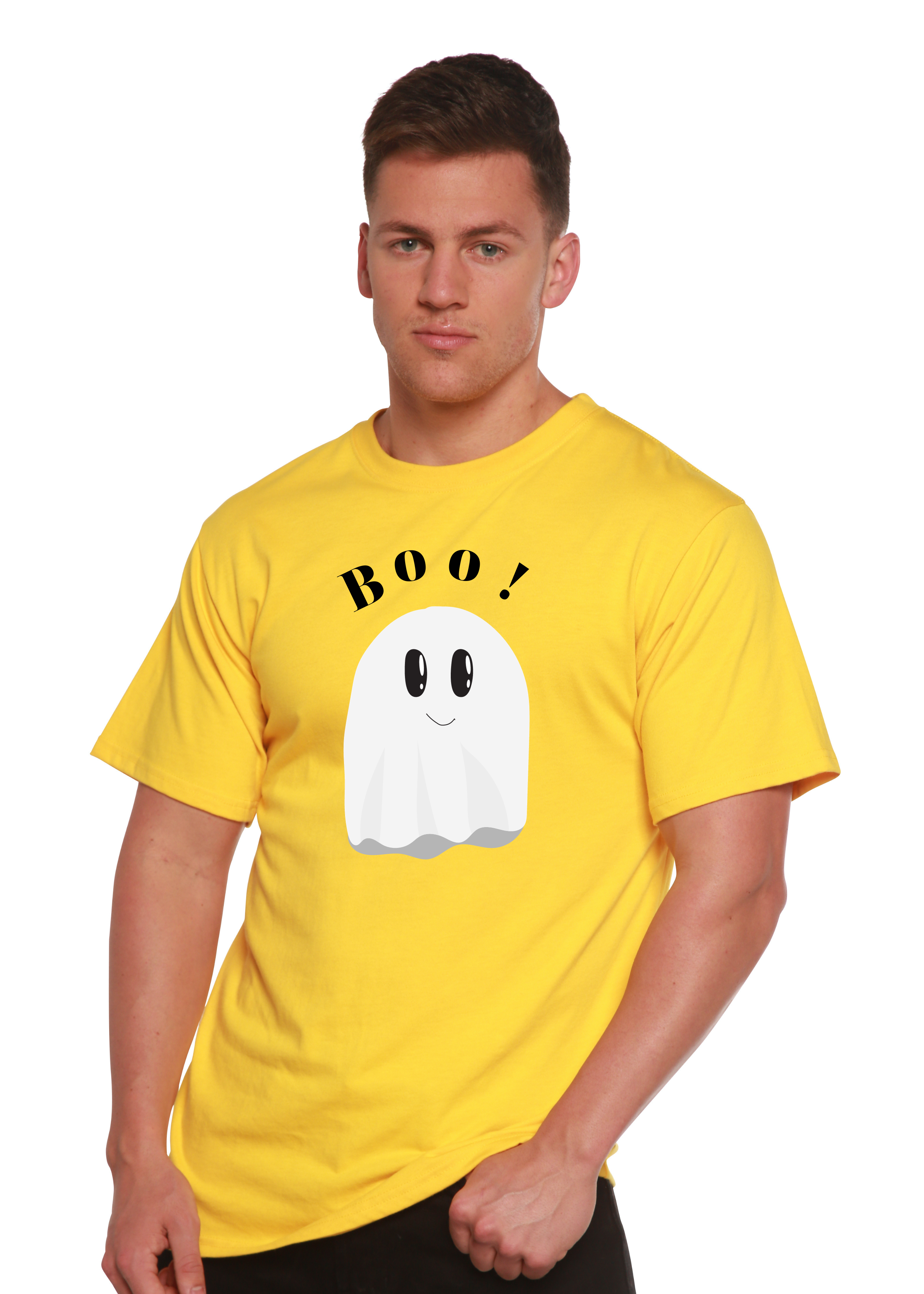 Boo Men's Bamboo Viscose/Organic Cotton Short Sleeve Graphic T-Shirt - The7Letter