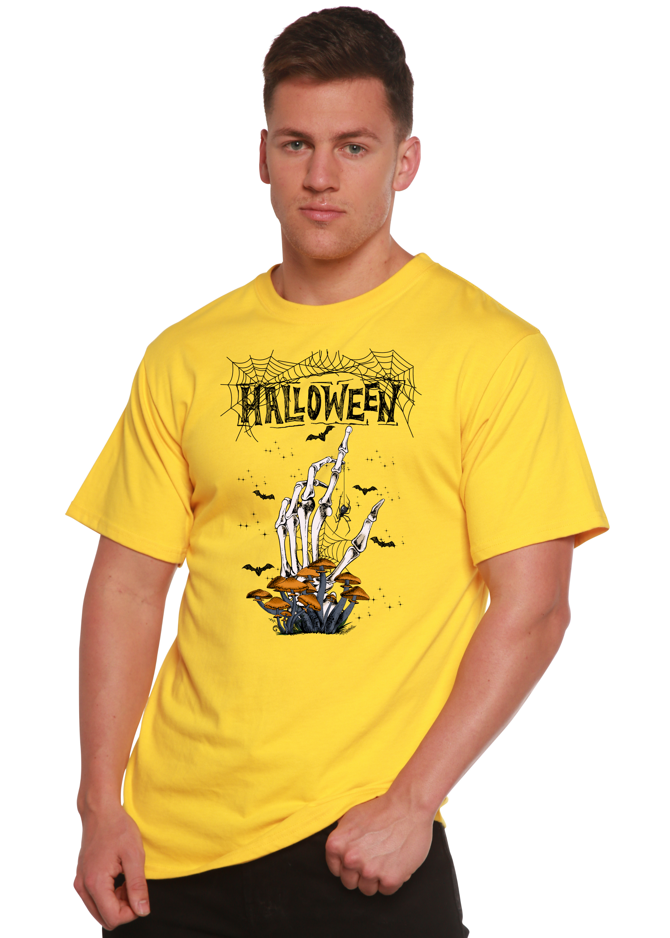 Halloween Men's Bamboo Viscose/Organic Cotton Short Sleeve Graphic T-Shirt - The7Letter