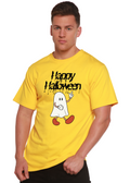 Happy Halloween Men's Bamboo Viscose/Organic Cotton Short Sleeve Graphic T-Shirt - The7Letter