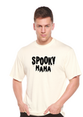 Spooky Mama Halloween Men's Bamboo Viscose/Organic Cotton Short Sleeve Graphic T-Shirt - The7Letter