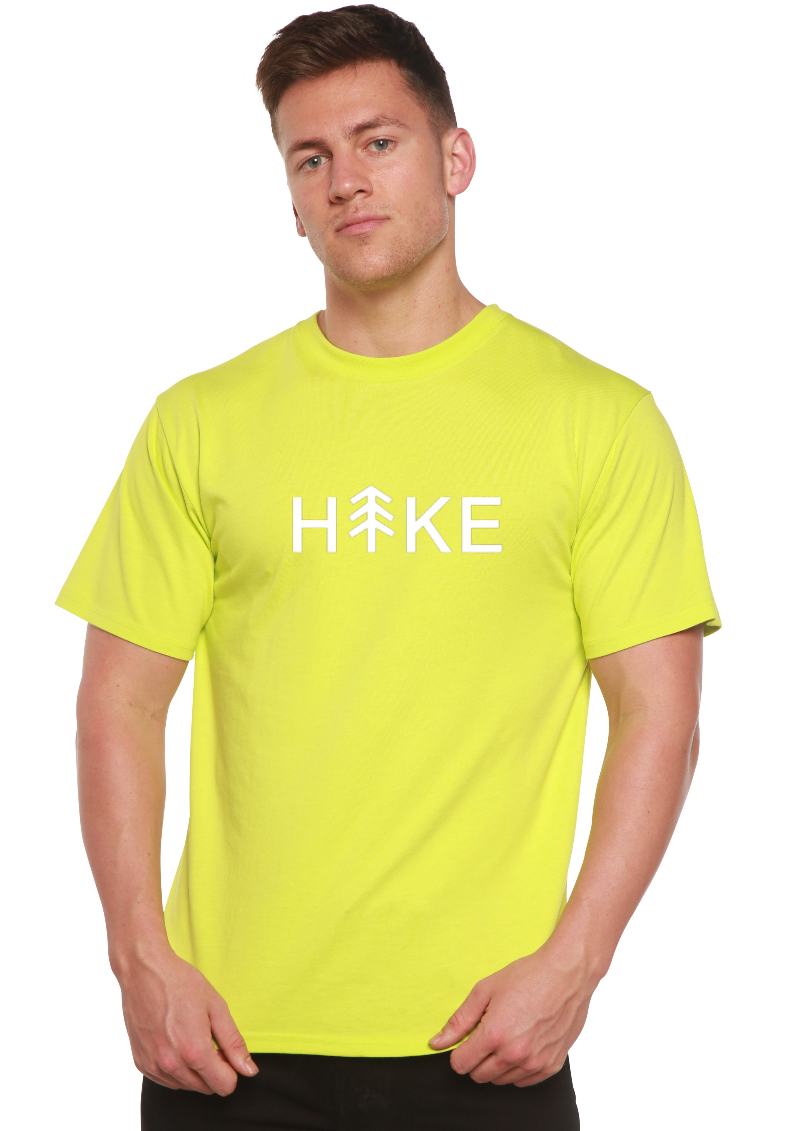 Hike Men's Bamboo Viscose/Organic Cotton Short Sleeve Graphic T-Shirt - The7Letter