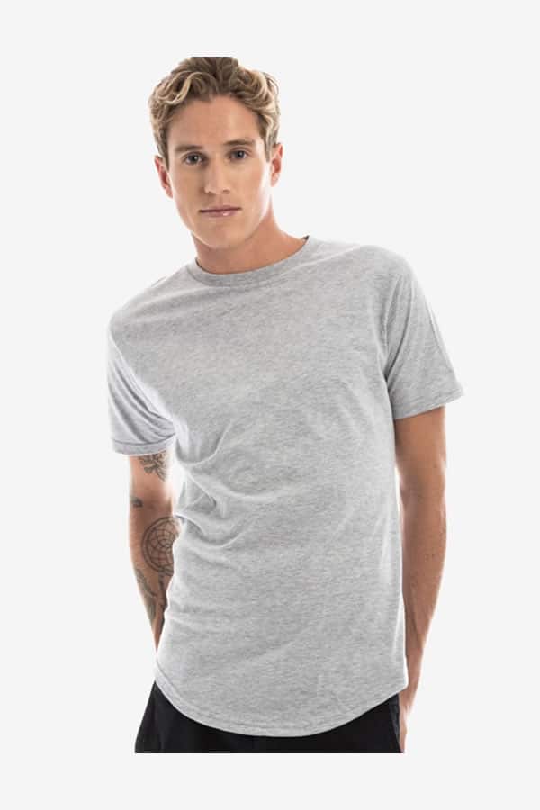 Long-line Curved Hem 3030 - The7Letter