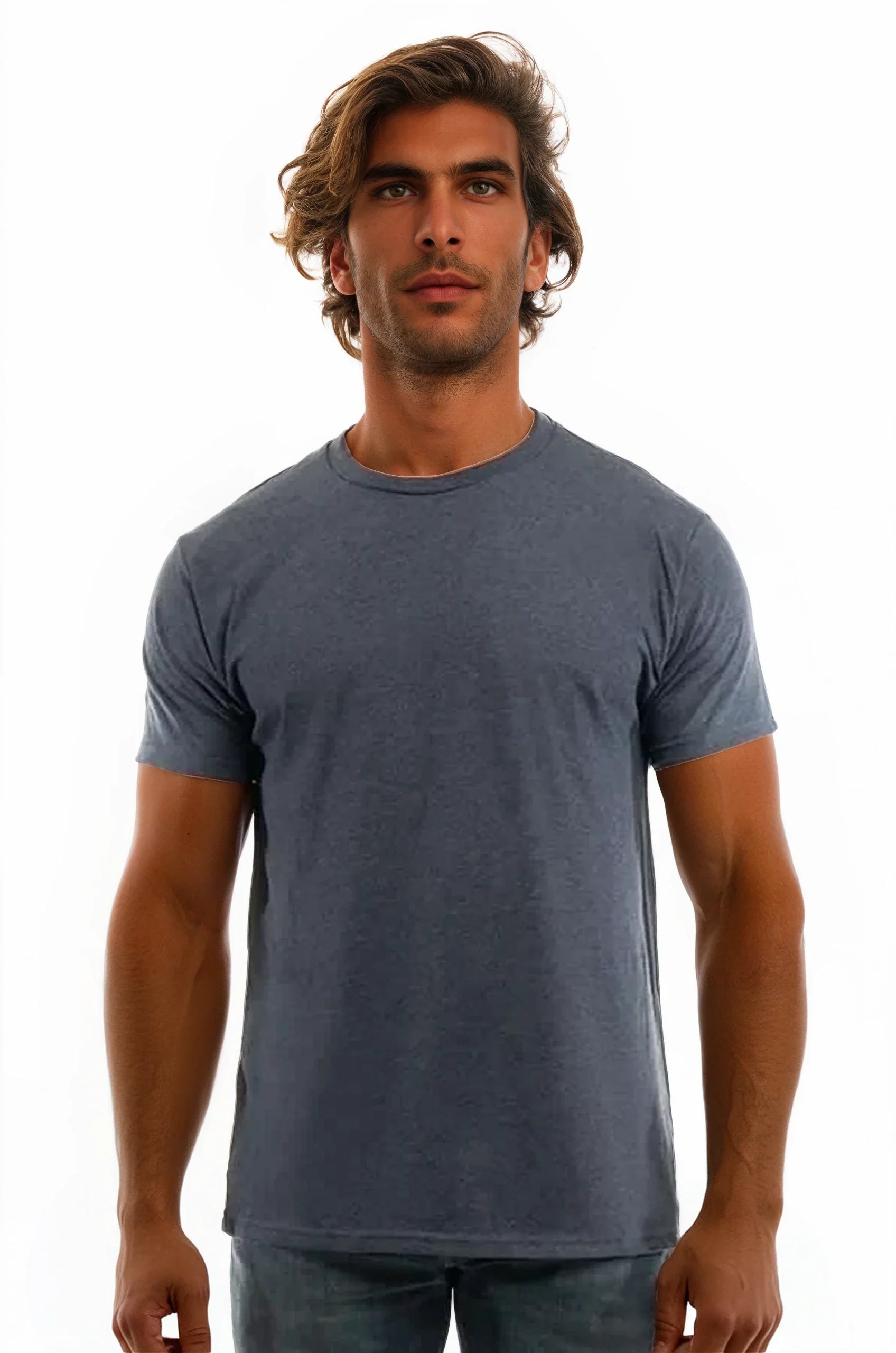 Bi-Blend Crew 3050 - Dark Colors - The7Letter