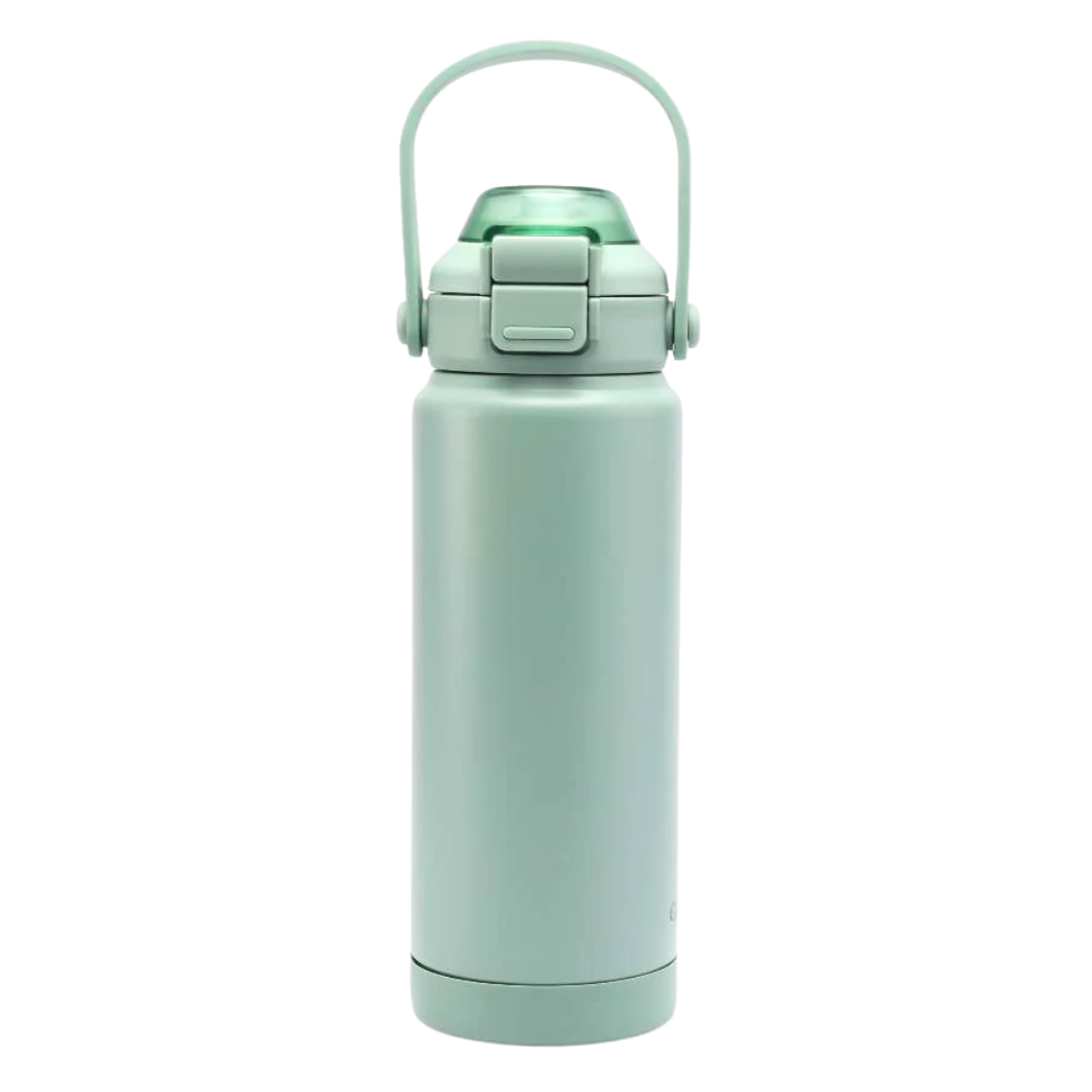 Sip + Chug 2 in 1 Thermo Water Bottle 24 oz. | Fern - The7Letter