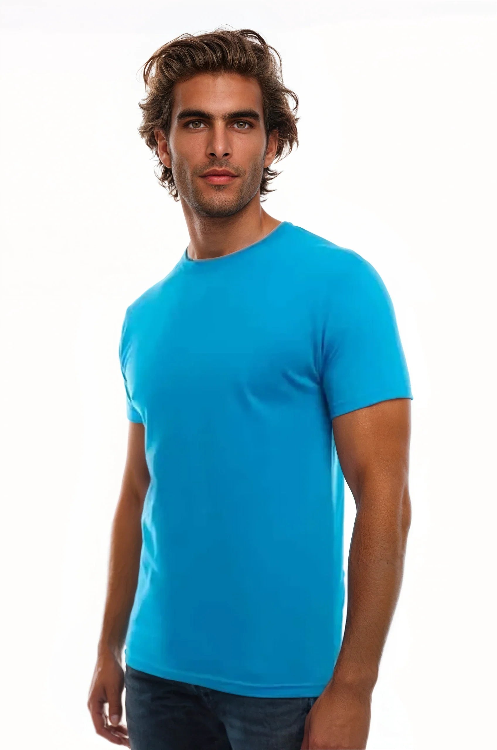 Cotton Perfection Crew 3100 - dark Colors - The7Letter