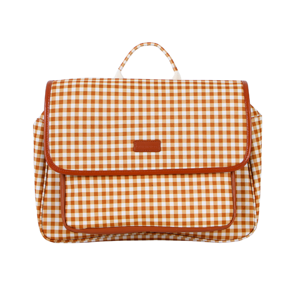 Satchel Backpack | Sienna Gingham - The7Letter