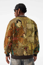 Jordan Craig Tapestry Crewneck - Catfish