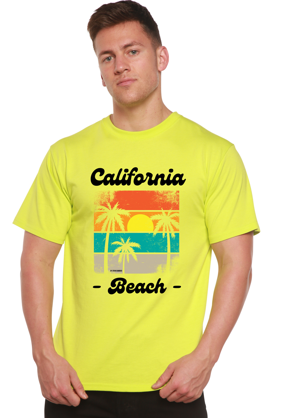 California Beach Unisex Bamboo Viscose/Organic Cotton Short Sleeve Graphic T-Shirt - The7Letter