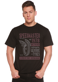 Speed Master Spun Bamboo® Men's Bamboo Viscose/Organic Cotton Short Sleeve Graphic T-Shirt - The7Letter
