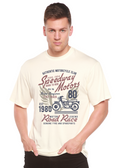 Speedway Motor Spun Bamboo® Men's Bamboo Viscose/Organic Cotton Short Sleeve Graphic T-Shirt - The7Letter