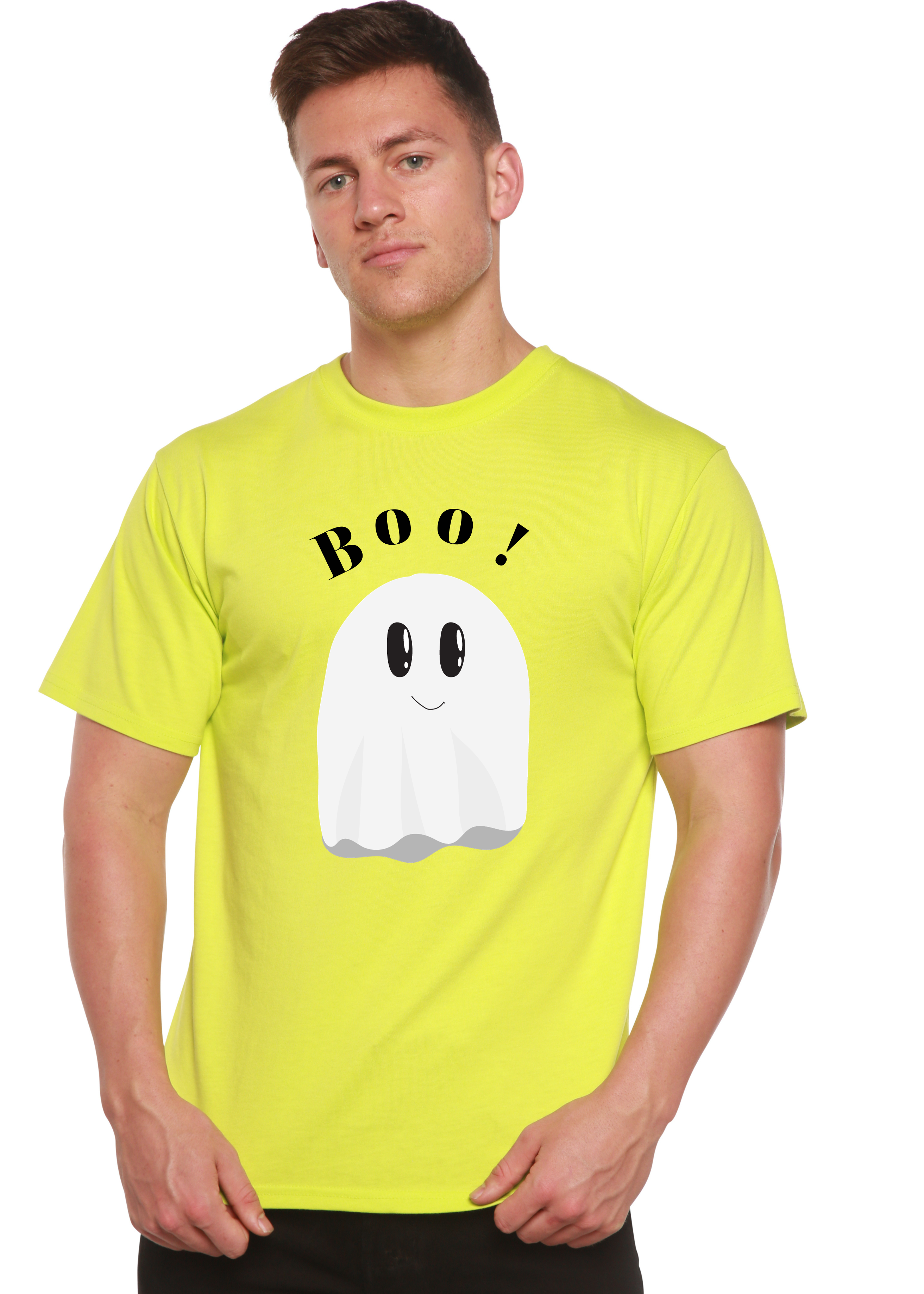Boo Men's Bamboo Viscose/Organic Cotton Short Sleeve Graphic T-Shirt - The7Letter