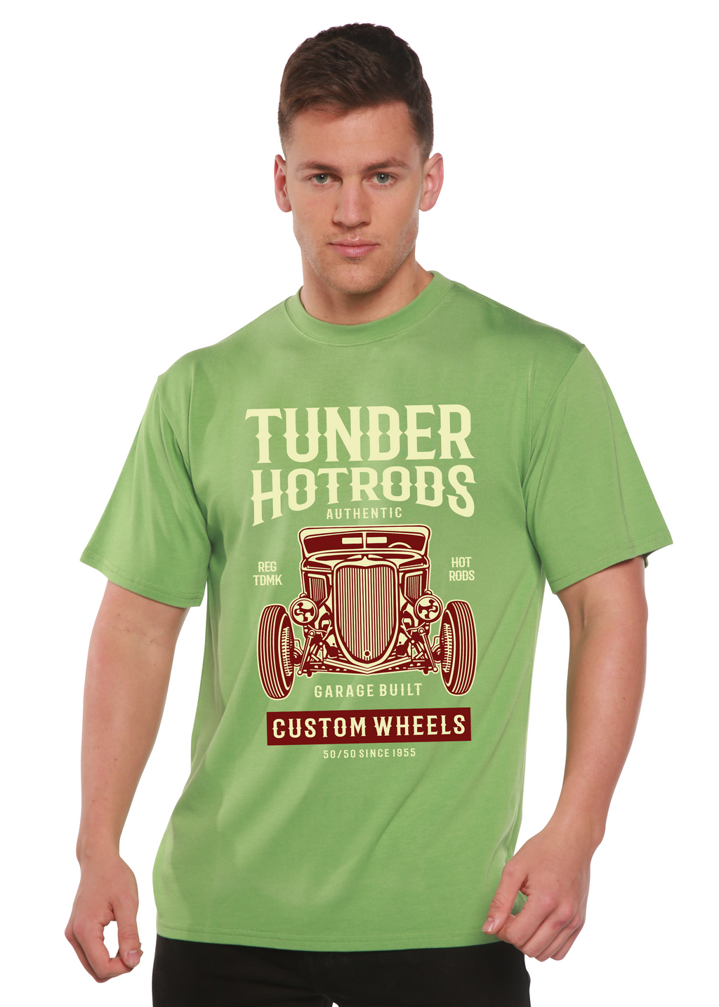 Thunder Hot Spun Bamboo® Men's Bamboo Viscose/Organic Cotton Short Sleeve Graphic T-Shirt - The7Letter