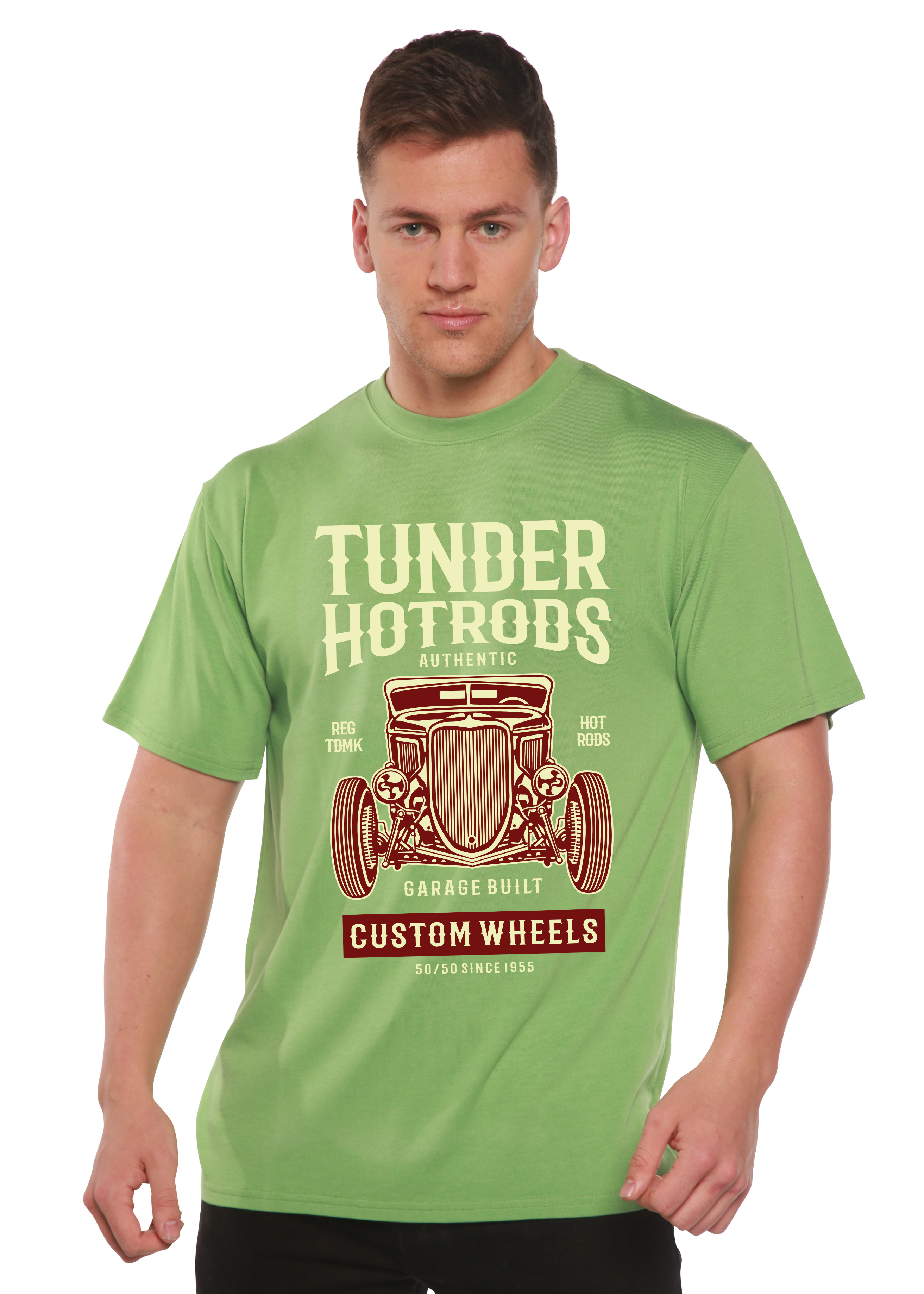 Thunder Hot Spun Bamboo® Men's Bamboo Viscose/Organic Cotton Short Sleeve Graphic T-Shirt - The7Letter