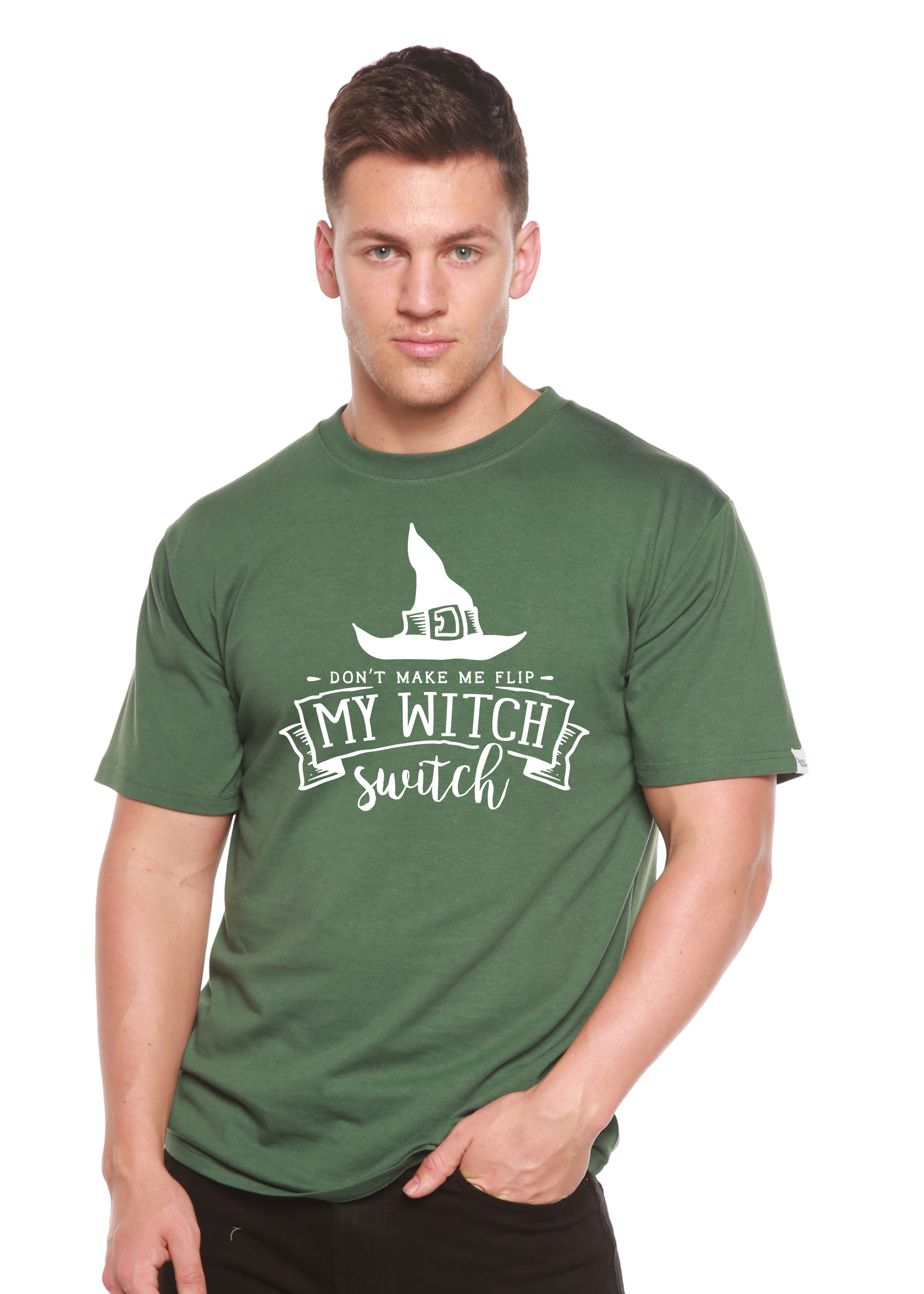 My Witch Unisex Bamboo Viscose/Organic Cotton Short Sleeve Graphic T-Shirt - The7Letter