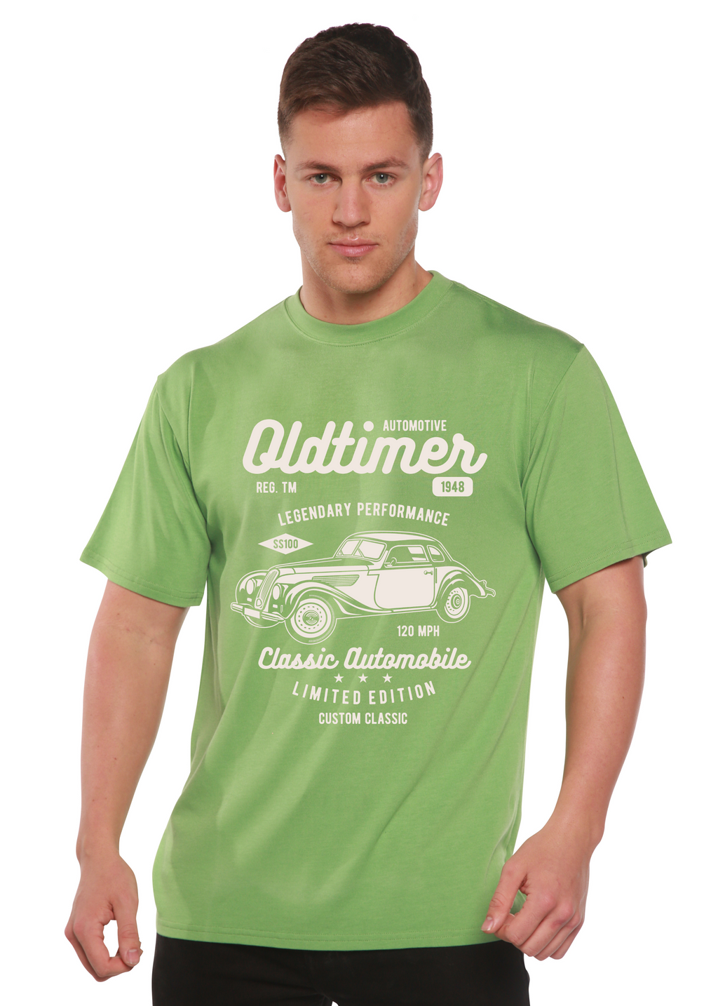 Oldtimer Spun Bamboo® Men's Bamboo Viscose/Organic Cotton Short Sleeve Graphic T-Shirt - The7Letter