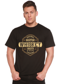 Whiskey Men's Bamboo Viscose/Organic Cotton Short Sleeve Graphic T-Shirt - The7Letter