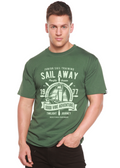 Sail Away Spun Bamboo® Men's Bamboo Viscose/Organic Cotton Short Sleeve Graphic T-Shirt - The7Letter