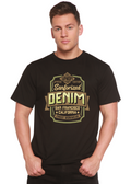 Sanforized Denim Men's Bamboo Viscose/Organic Cotton Short Sleeve Graphic T-Shirt - The7Letter