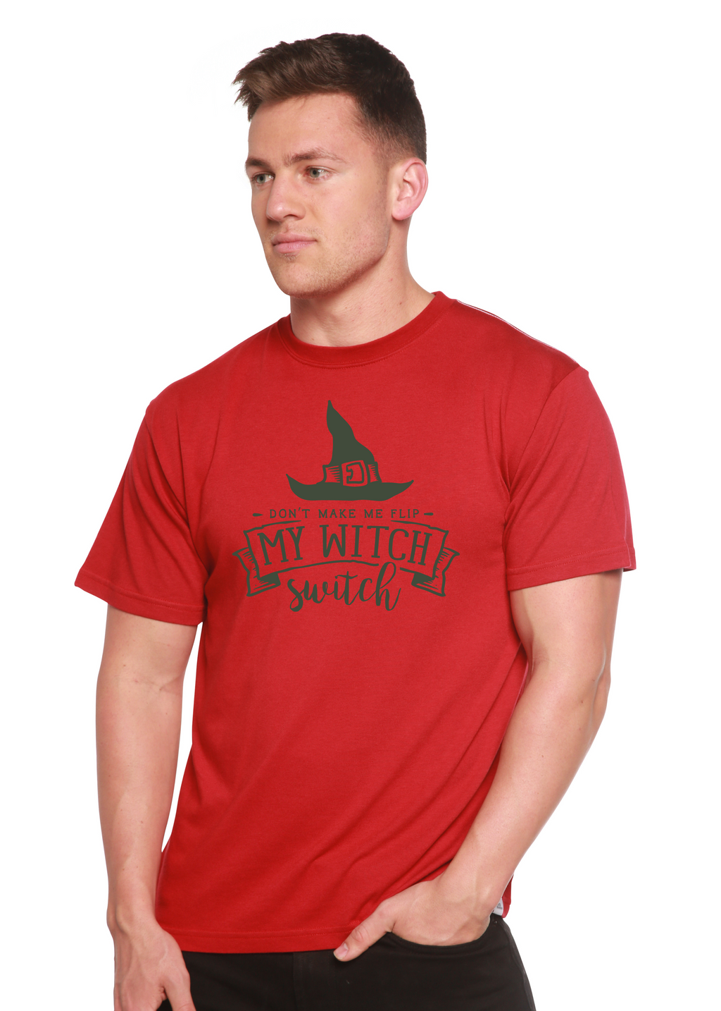My Witch Unisex Bamboo Viscose/Organic Cotton Short Sleeve Graphic T-Shirt - The7Letter